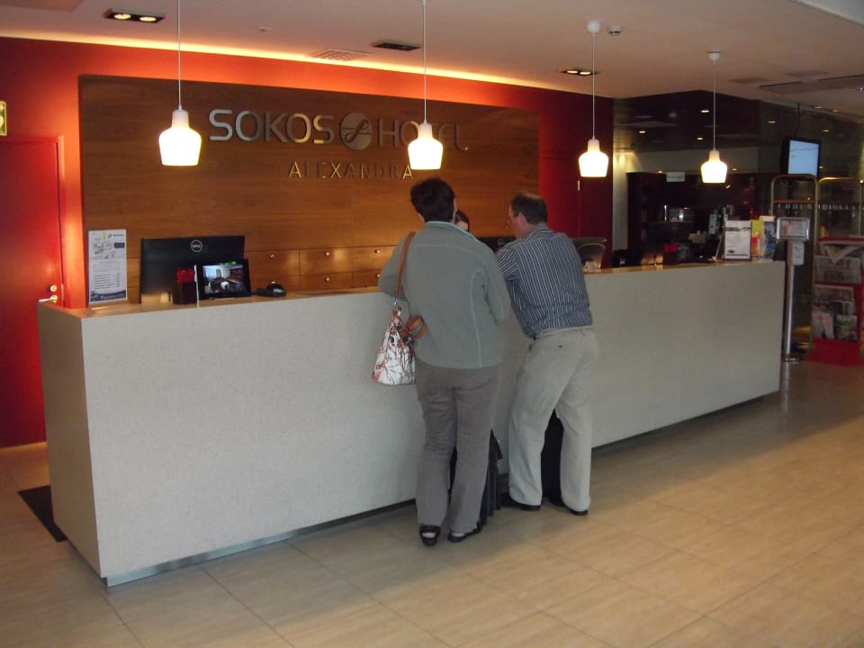 Rezeption Hotel Sokos Alexandra