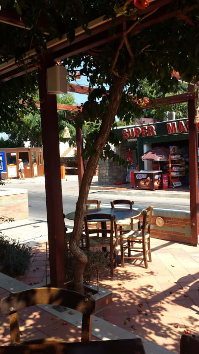 Ausblick von der Taverna Kalypso Hotel