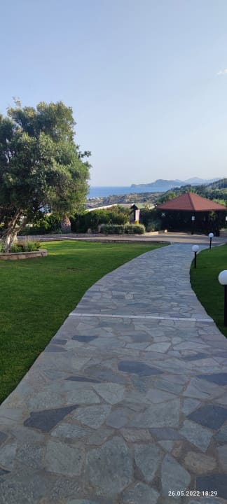 Gartenanlage Hotel Kalithea Horizon Royal