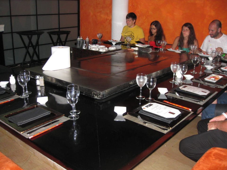 Showcooking beim Japaner Catalonia Royal Bavaro - Adults only