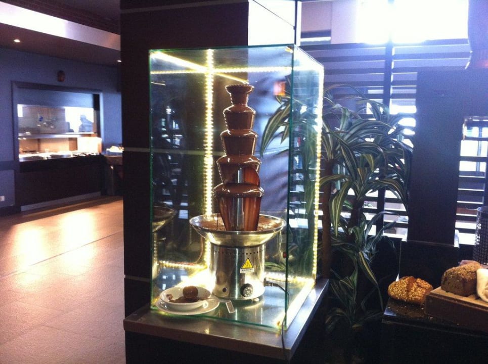 Schokoladenbrunnen vom Frühstückbuffet  lecker Limak Lara Deluxe Hotel & Resort