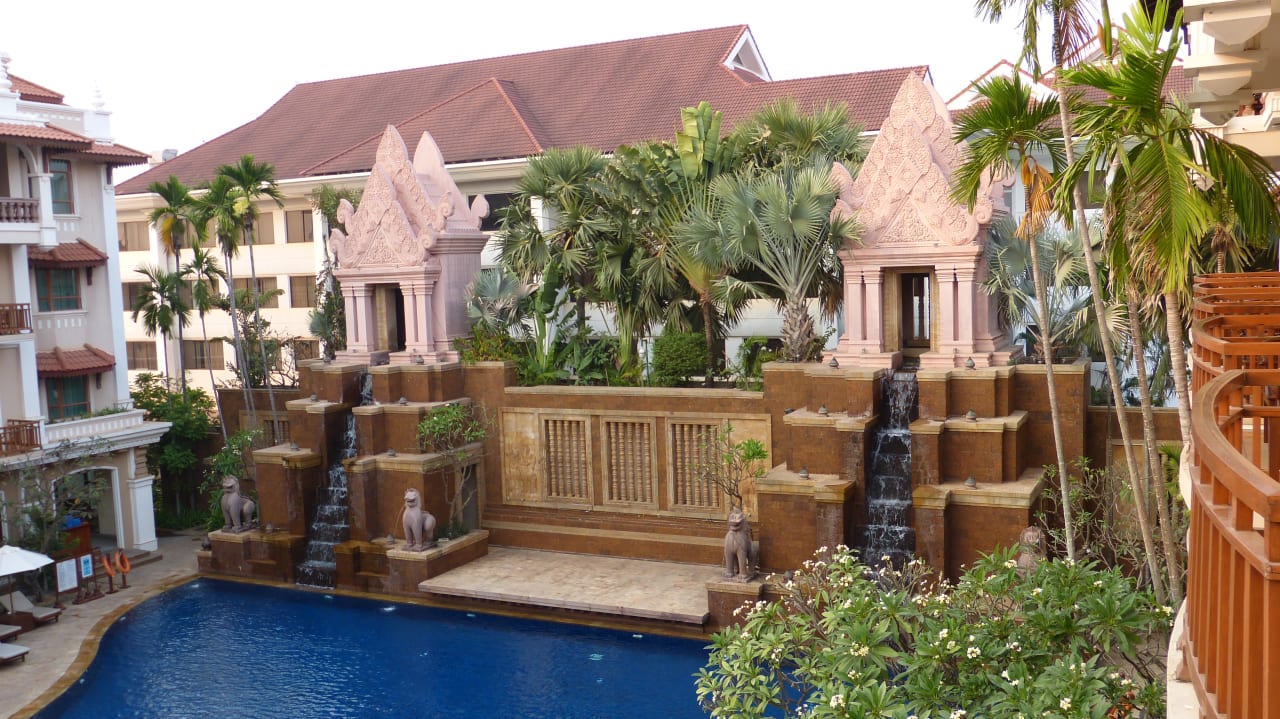 Ausblick Sokha Angkor Resort