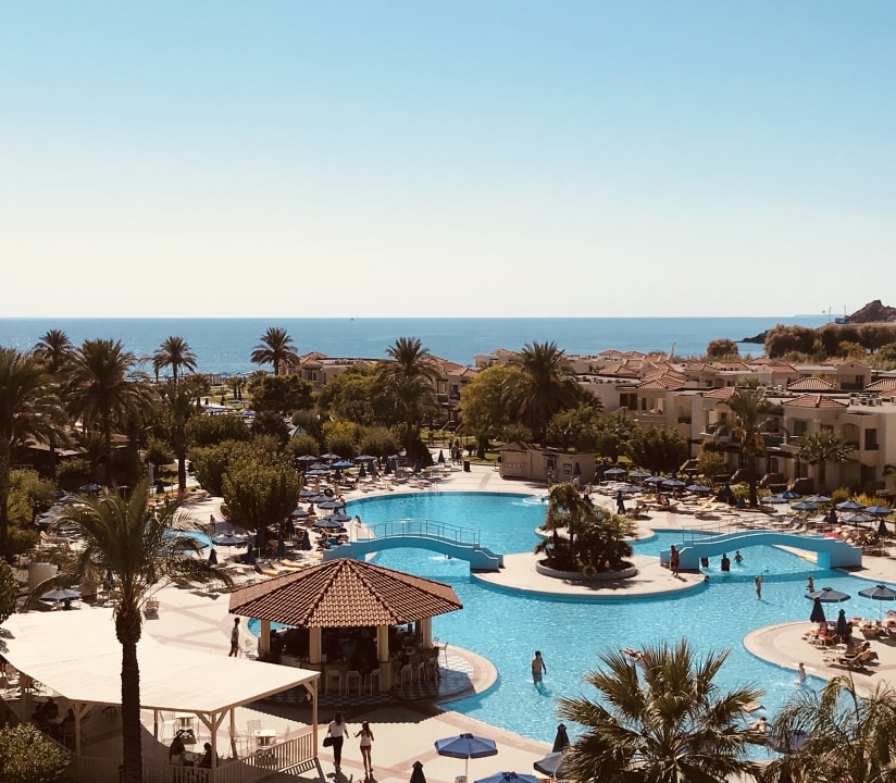 Aussicht vom Balkon  Lindos Princess Beach Resort & Spa