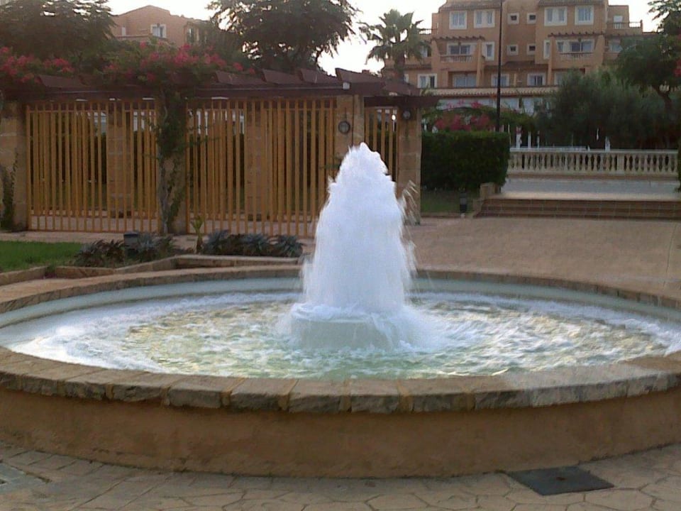 Teil des Springbrunnens Aparthotel Ciudad Laurel