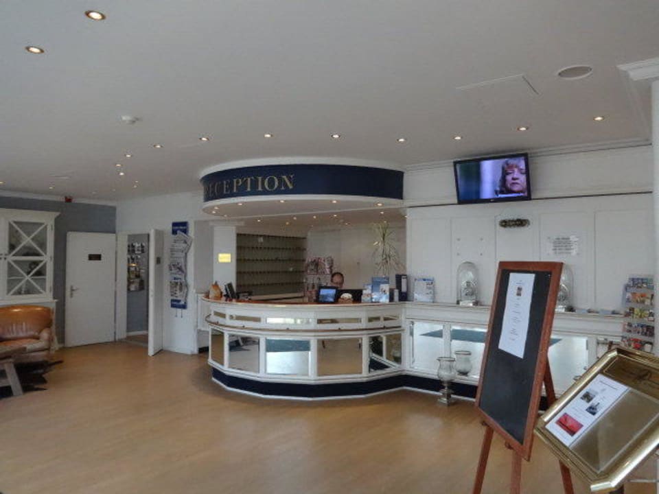 Rezeption Strandhotel Ahlbeck