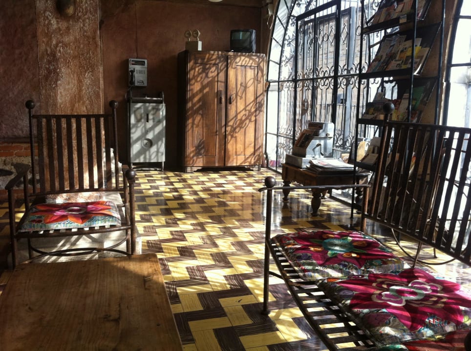 In der Lobby Hostel La Sin Ventura