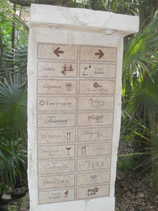 Wegweiser Catalonia Royal Tulum Beach & Spa Resort - Adults only