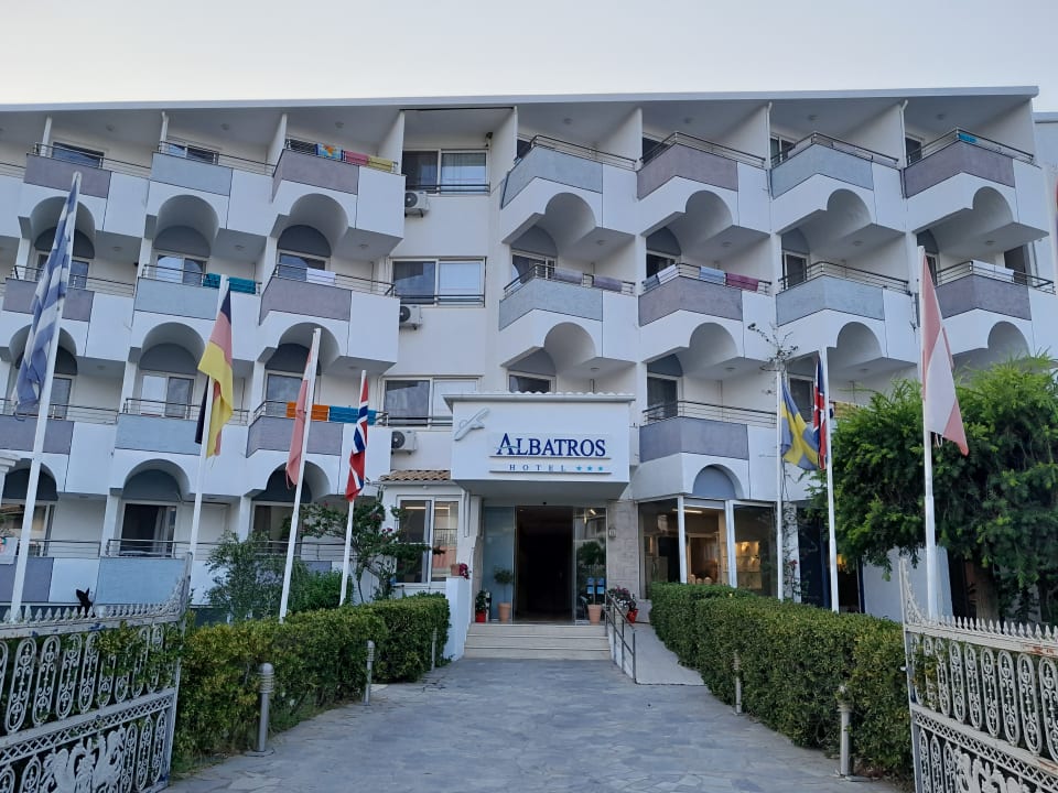 Außenansicht Hotel Albatros