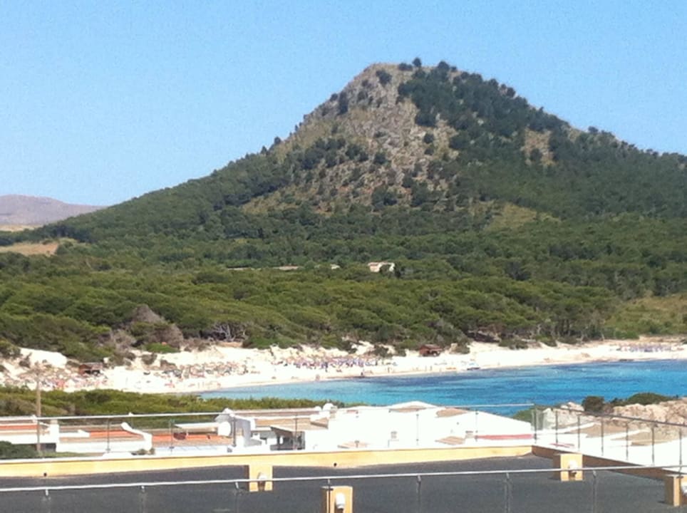 Blick vom Zimmer zur Cala Agulla allsun Hotel Lux de Mar