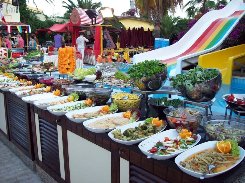 Salatbüffet Club Boran Mare Beach