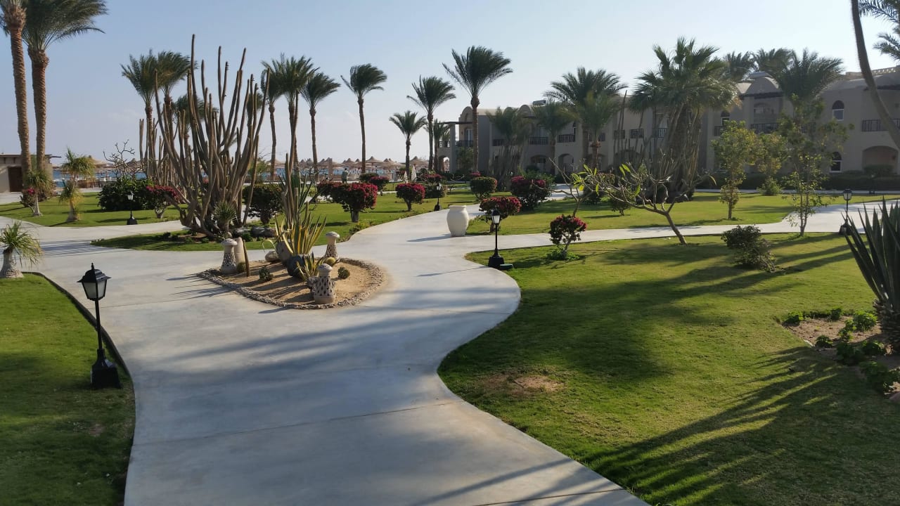 Richtung Strand Iberotel Makadi Beach