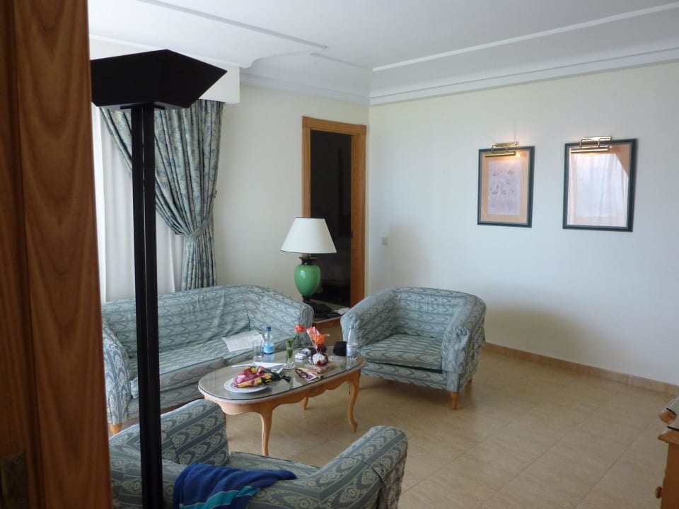 Wohnraum mit Sitzecke Hotel Riu Palace Meloneras