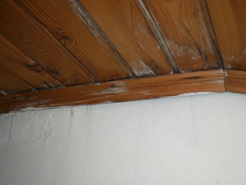 Holzdecke im Zimmer Armas Gül Beach