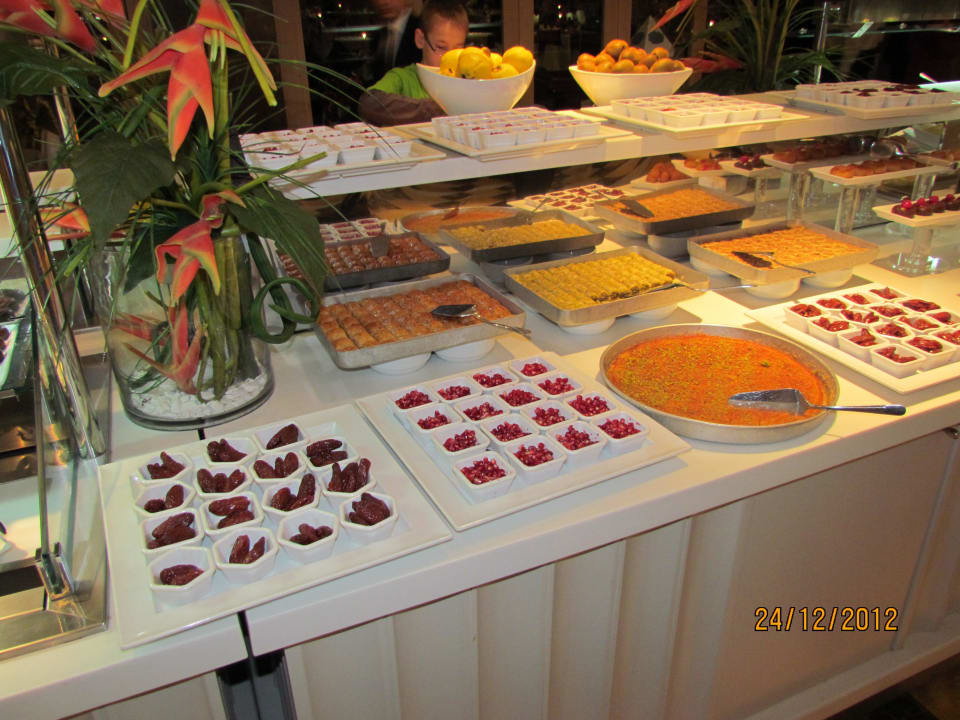 Nachspeisen-Büffet 24.12.12 Sentido Trendy Verbena Beach
