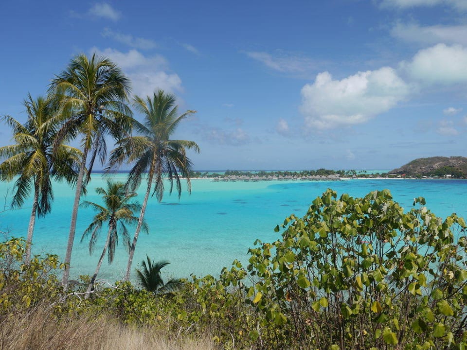 Blick Richtung Resort Interconti Le Moana Hotel Sofitel Bora Bora Marara Beach & Private Island