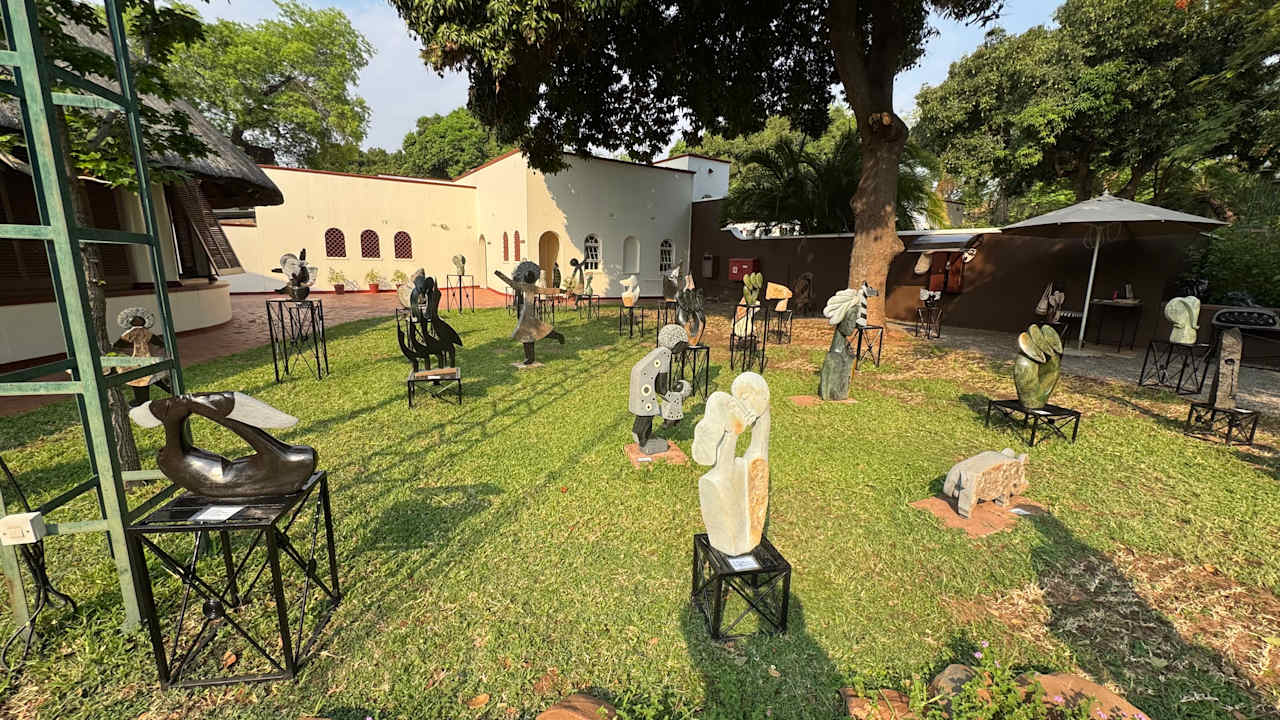 Gartenanlage The Victoria Falls Hotel