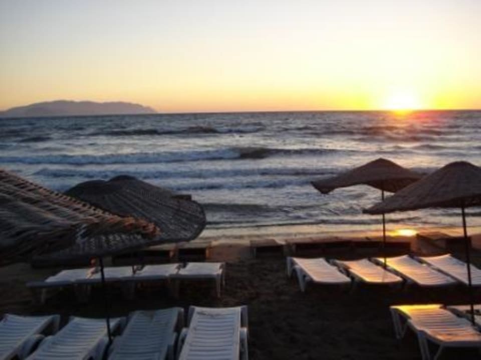 Beach in sunset Hotel Ephesia