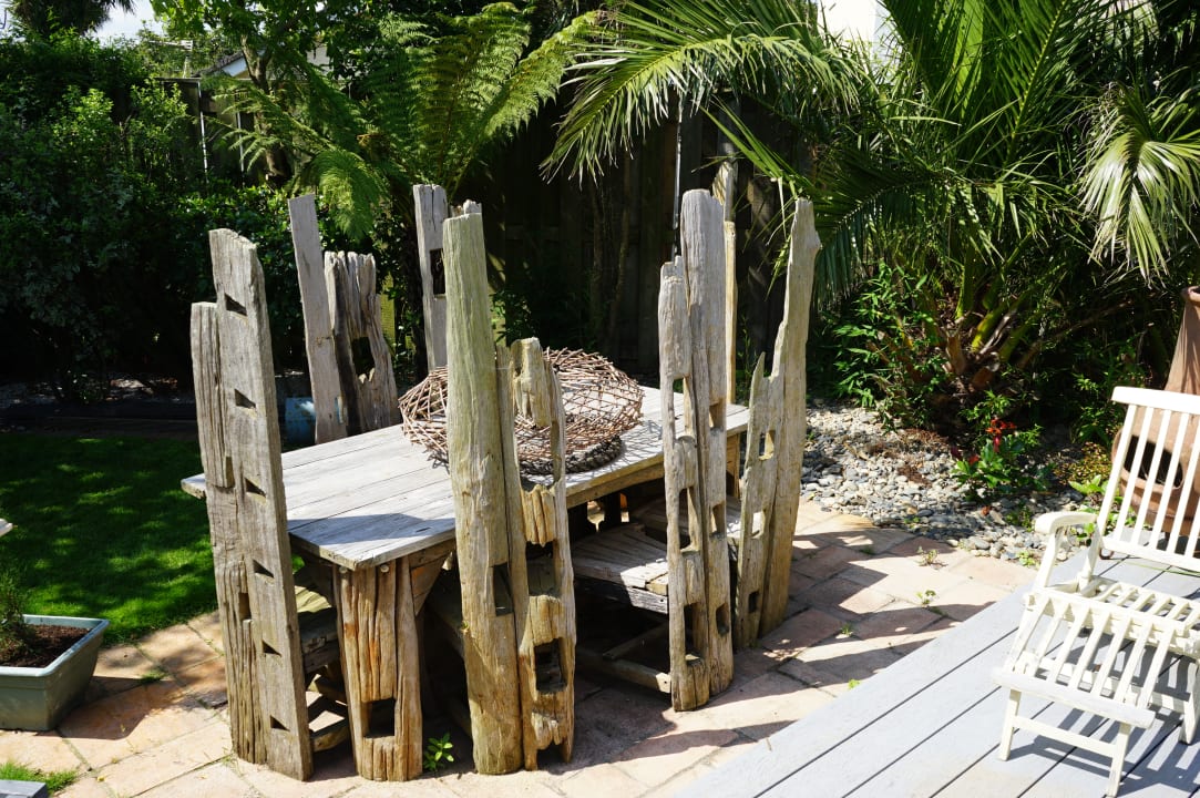 Gartenanlage Sandbank House Boutique B&B