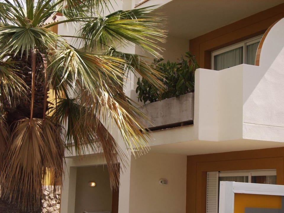 Blick auf Zimmer E827 blau punta reina