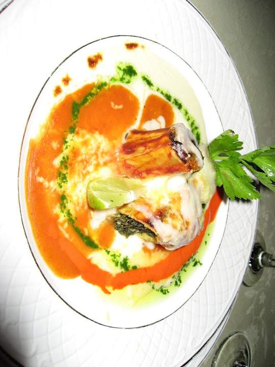 Essen im Spezialitätenrestaurant La ROMANTICA Hotel Playa Pesquero