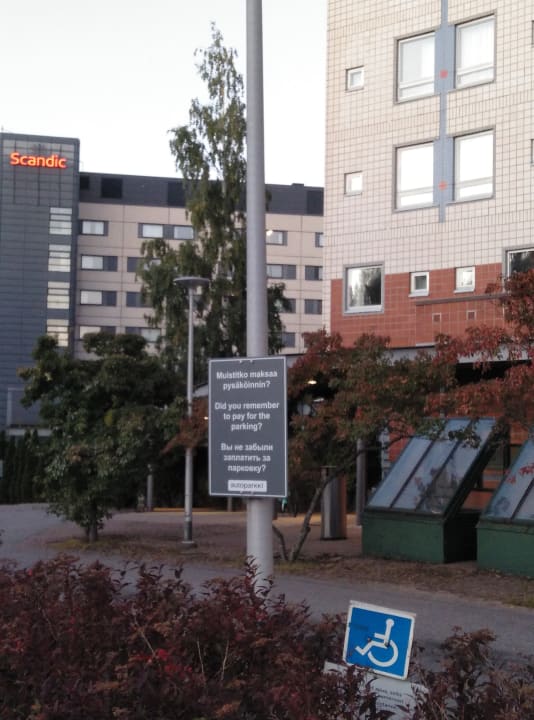 Außenansicht Scandic Helsinki Aviapolis