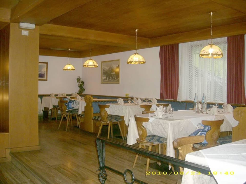 Der Speisesaal Parkhotel Schachen