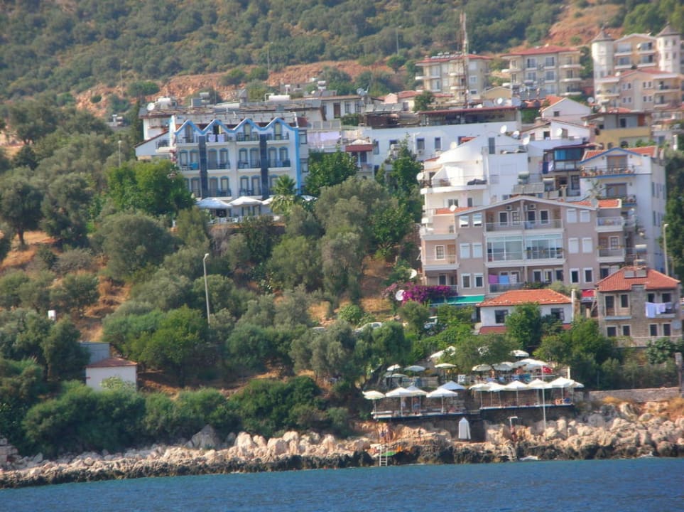 Strandbereich/Fassade Hotel Kale