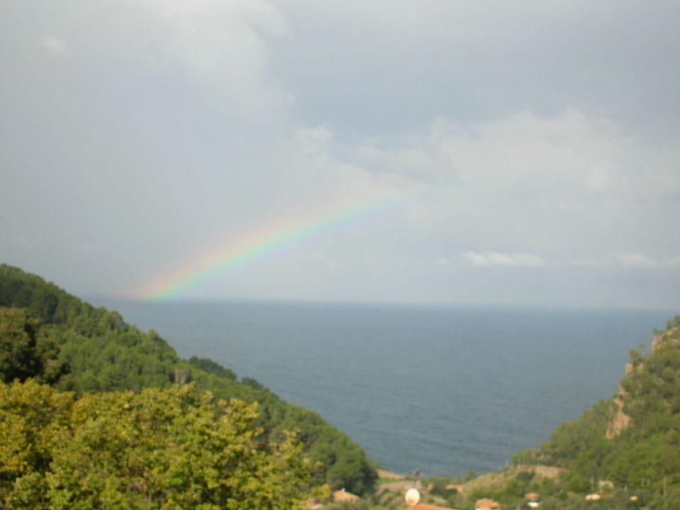 Blick vom Zimmer 1 Hotel Maristel