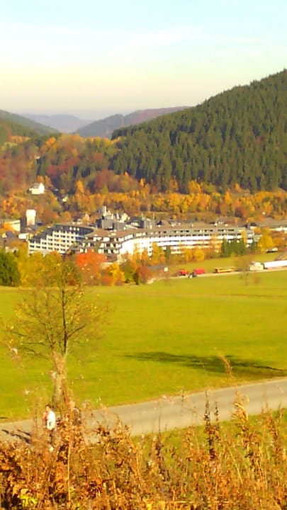 Blick aufs Hotel Sauerland Stern Hotel