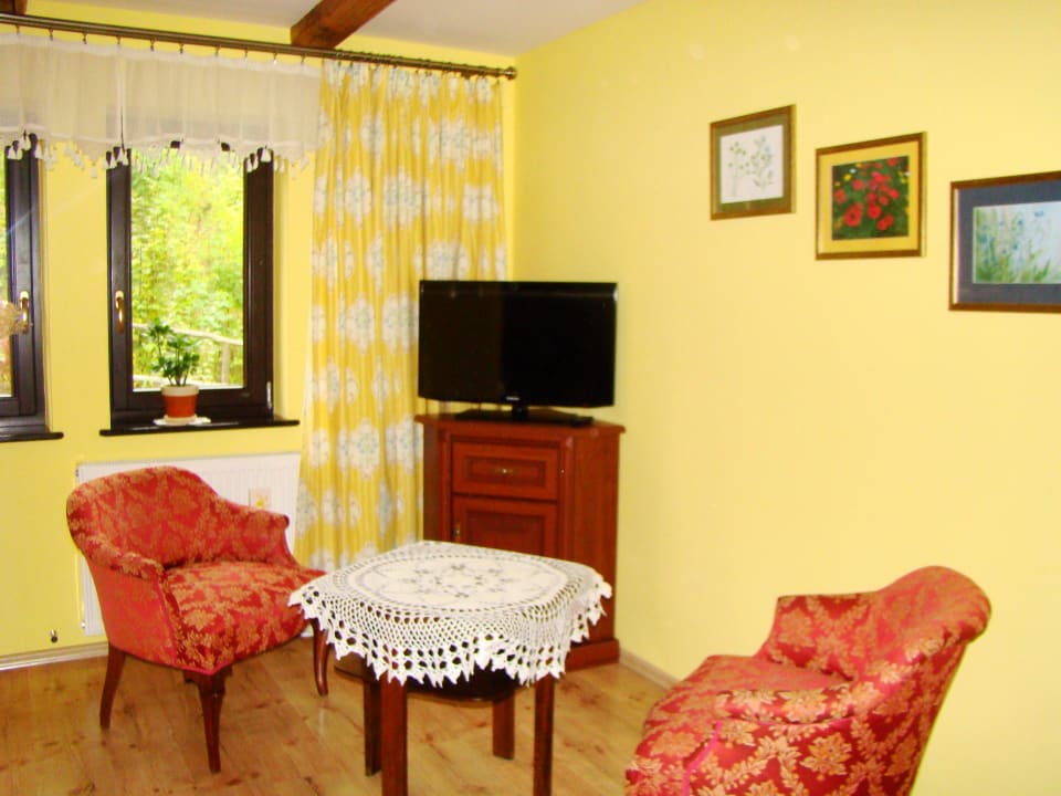 Pokój lniany Bauernhof Lysa Góra