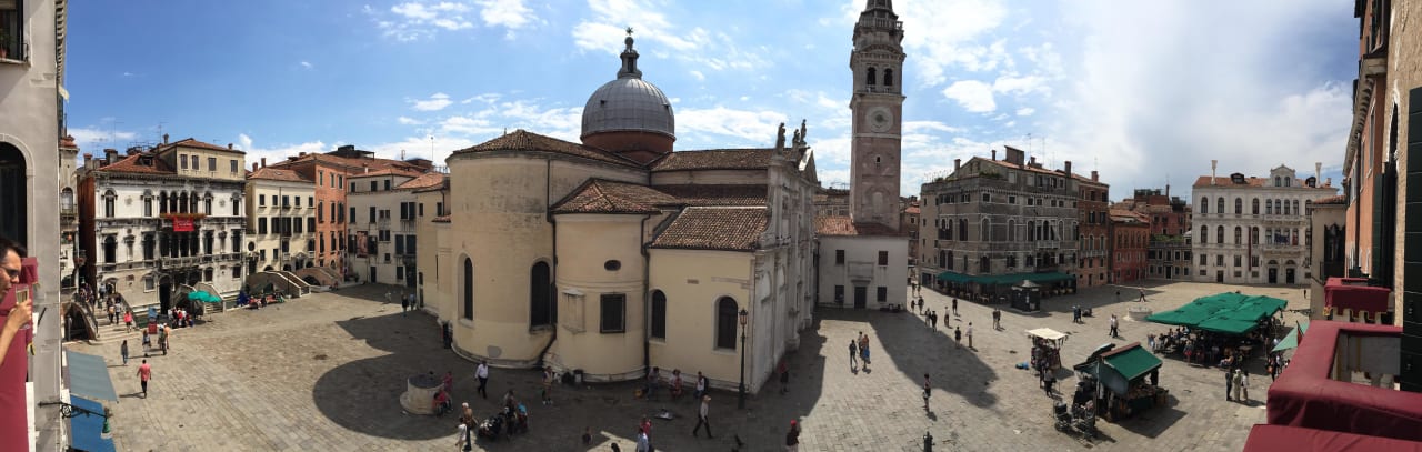 Blick auf den Campo Hotel Palazzo Vitturi