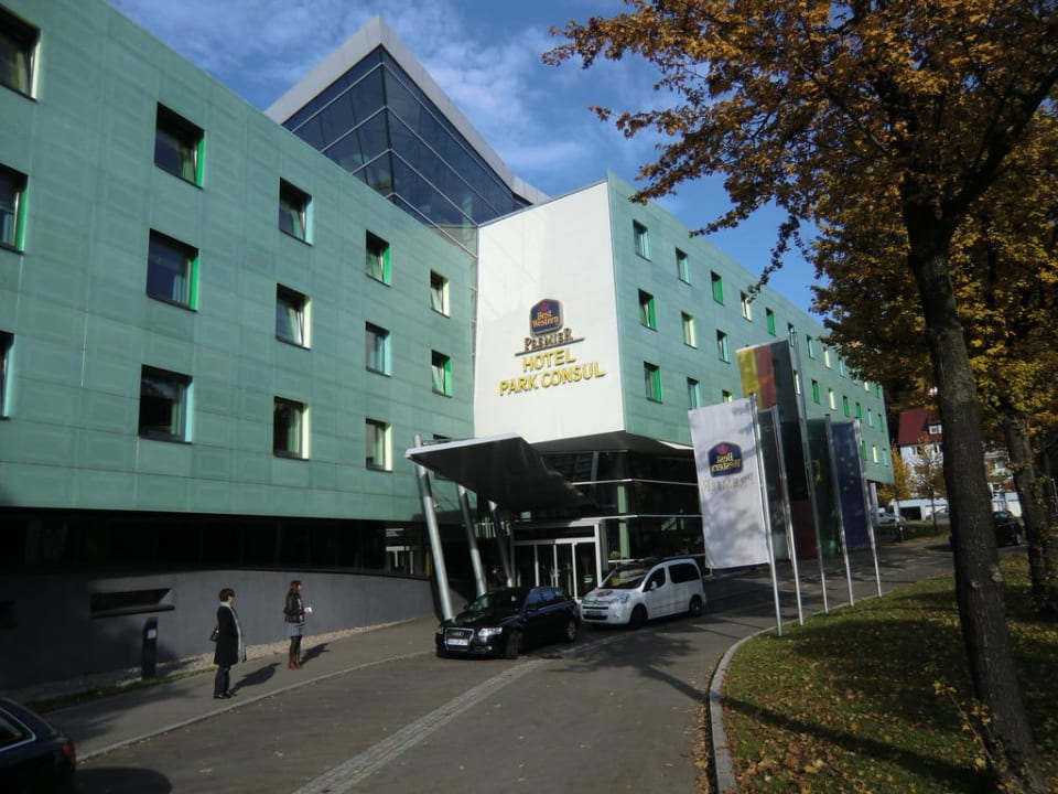 Eingang Leonardo Hotel Esslingen