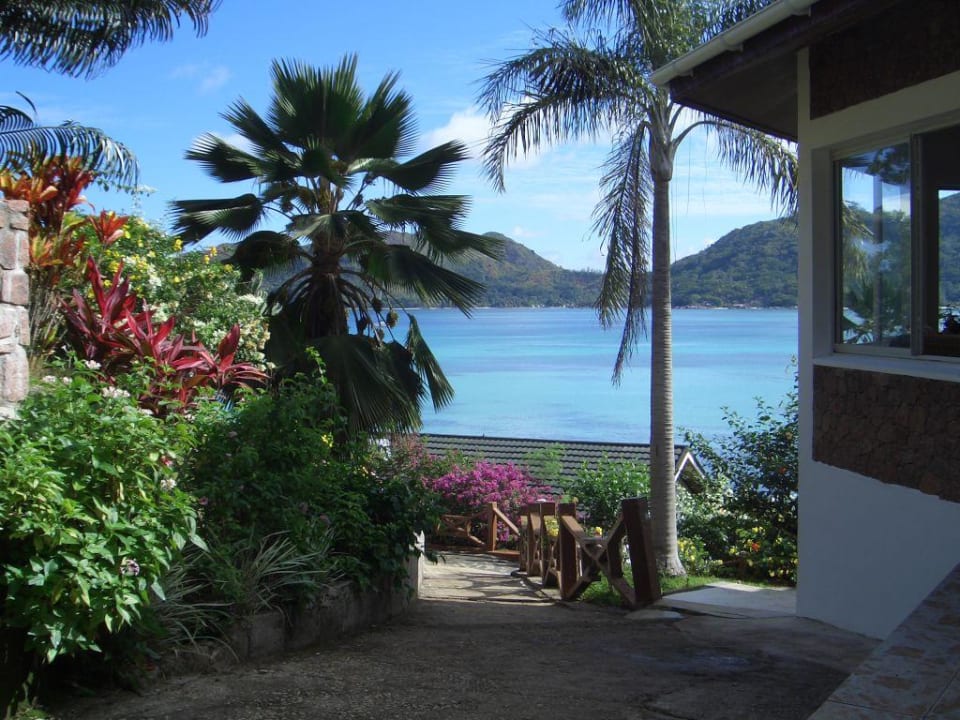 Rezeption/Eingang der Anlage Guesthouse Colibri