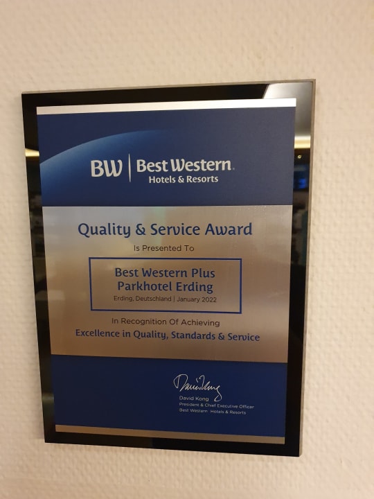 Lobby Best Western Plus Parkhotel Erding