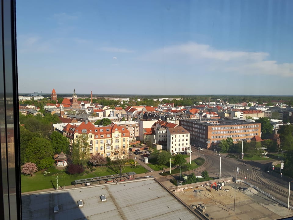 Aus der 8. Etage Lindner Hotel Cottbus