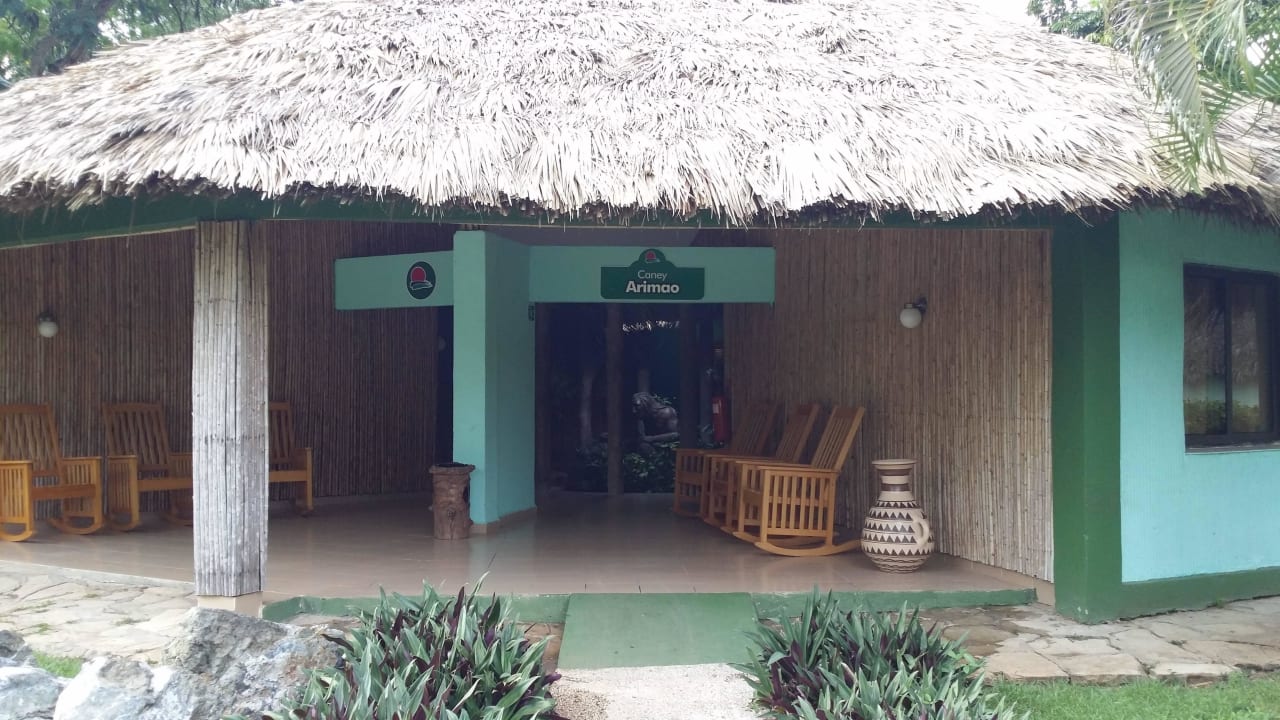 Sicht auf unser "Bungalow" Hotel Los Caneyes