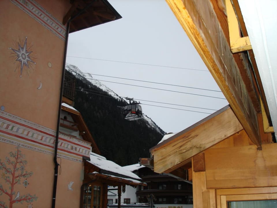 Blick vom Balkon Hotel Ferienglück