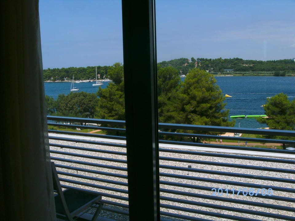 Herrlicher Ausblick aus unserer Suite Hotel Molindrio Plava Laguna