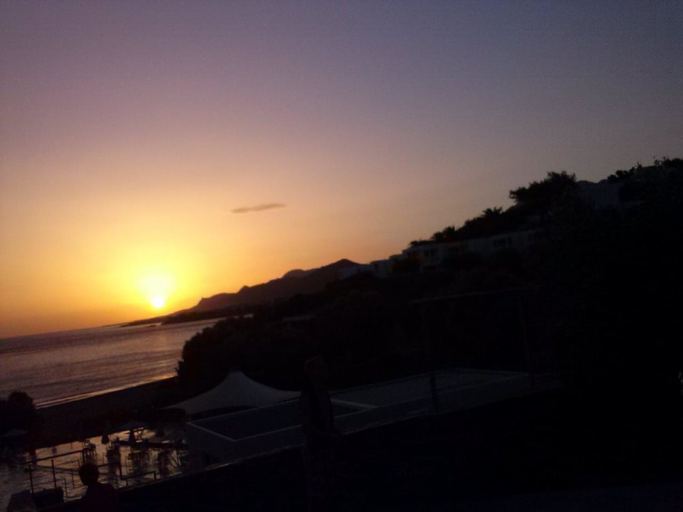 Sonnenuntergang Traumhaft Atlantica Mikri Poli Crete