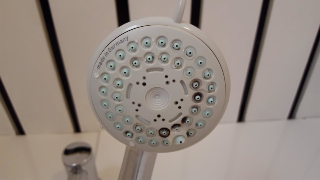 Dreckiger Duschkopf Hotel Ahl Meerkatzen