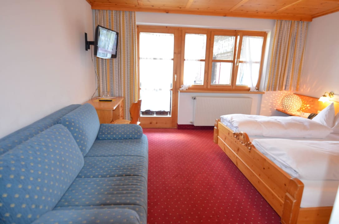 Doppelzimmer "Verwallblick" mit Südbalkon Panoramagasthof Kristberg