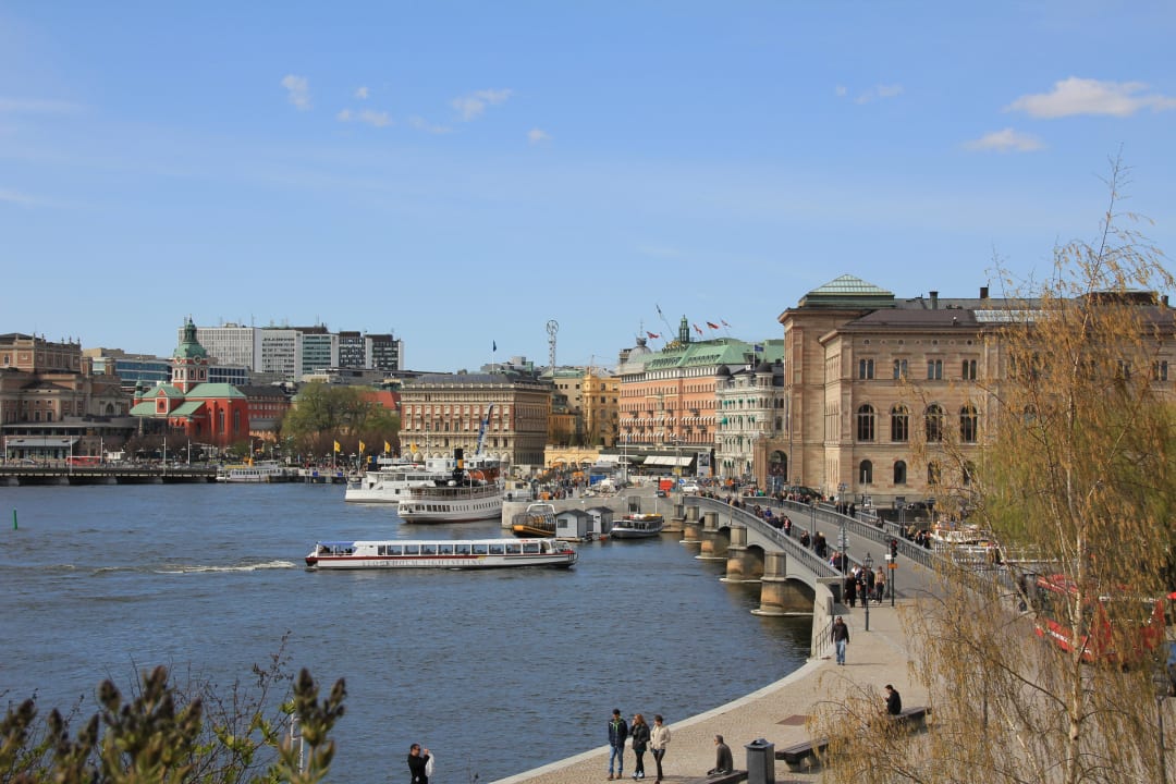 Brücke von Skeppsholmen in die Innenstadt Hotel Skeppsholmen