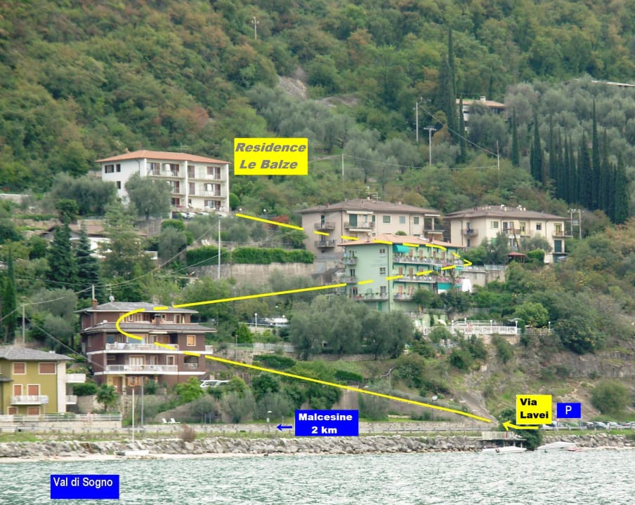 Außenansicht Residence Le Balze