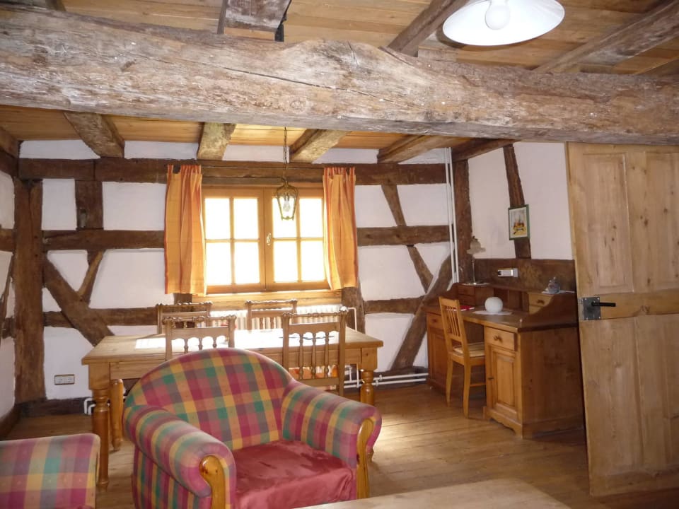 Wohnzimmer Eifel-Hotel Historische Wassermühle