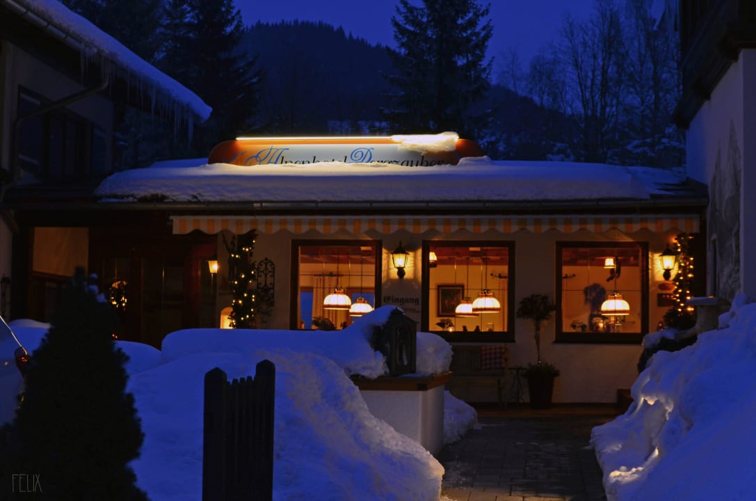Abends auf der Terrasse Alpenhotel Bergzauber