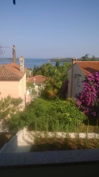 Blick vom Balkon Apartments Anita