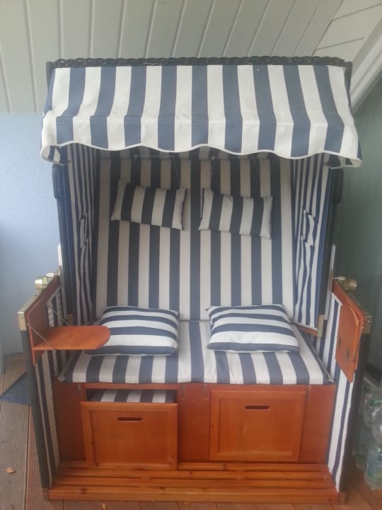 Ebenfalls Lieblingsplatz mit Kaffee - herrlich! Ferienwohnungen im Strandpark