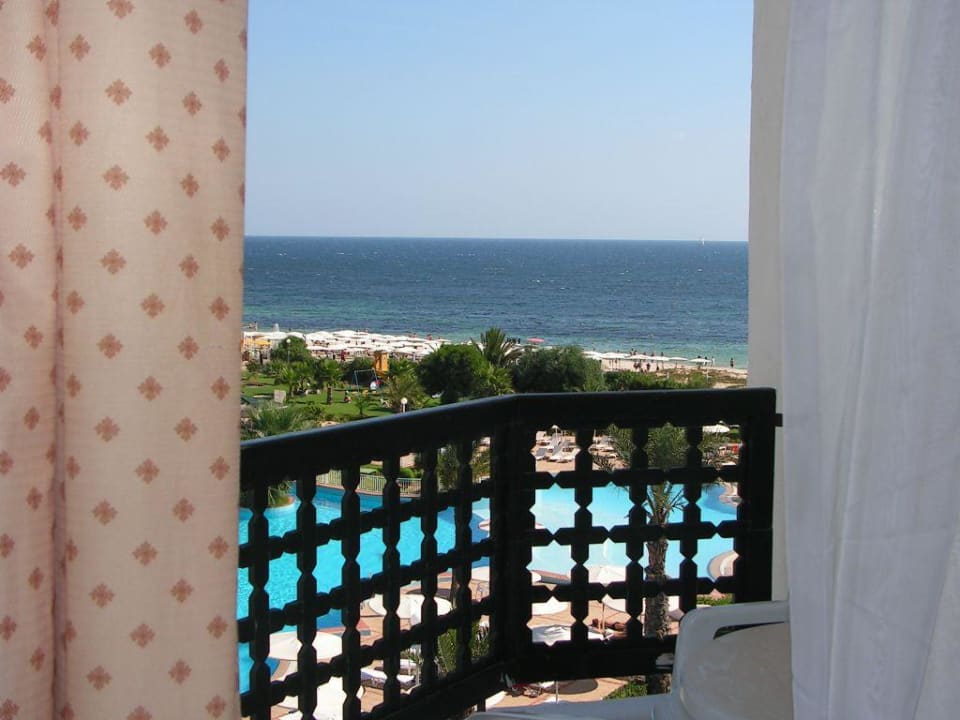 aussicht vom Zimmer Hotel El Mouradi Palm Marina