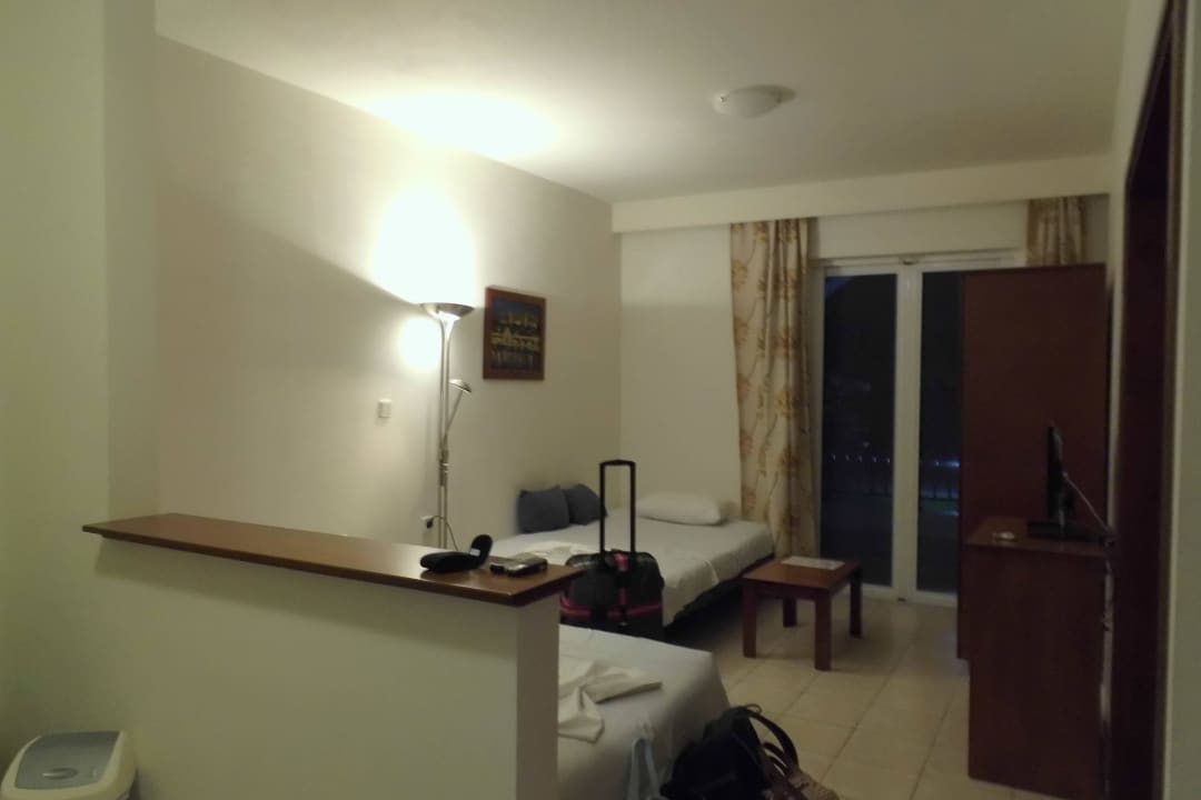 Wohnzimmer als Schlafbereich Corali Hotel