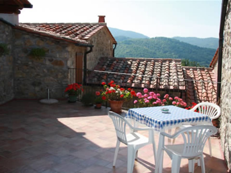 Panoramaterrasse Agriturismo Borgo al Fango